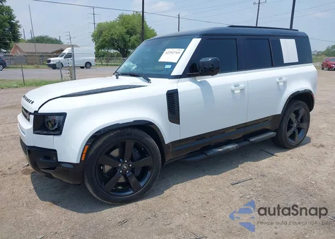 2025 Land Rover Defender 110 P400 X-Dynamic Se from USA, damaged, VIN SALE27EU5S2419028